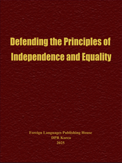 Book cover-Defending the Principles of Independence and Equality