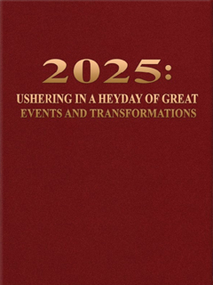 Book cover-2025:USHERING IN A HEYDAY OF GREAT EVENTS AND TRANSFORMATIONS